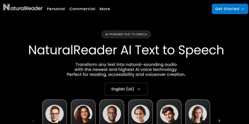NaturalReader screenshot