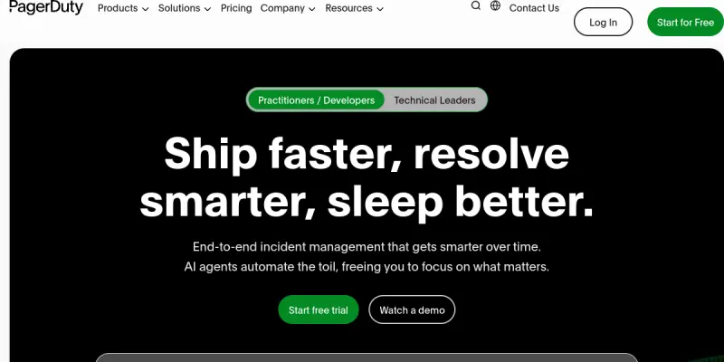 PagerDuty AI screenshot