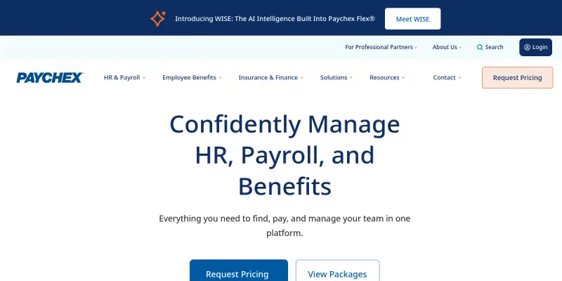 Paychex AI screenshot