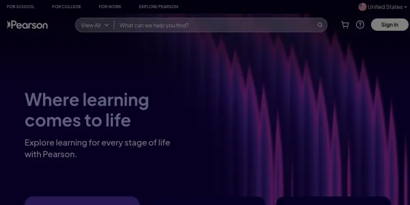 Pearson AI screenshot