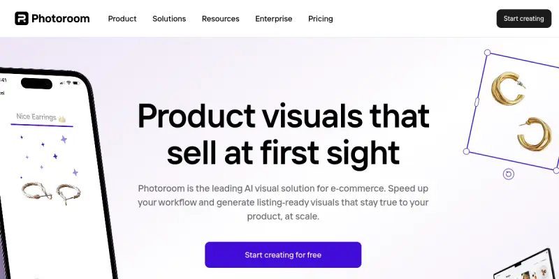 PhotoRoom screenshot