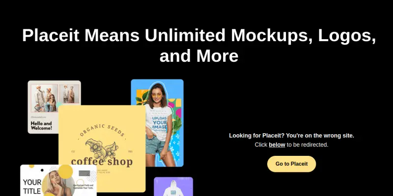 Placeit screenshot