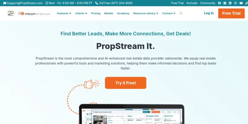 PropStream AI screenshot