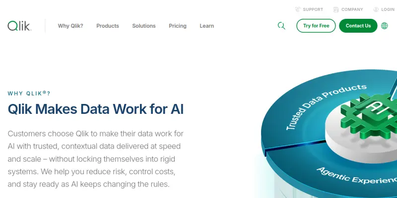 Qlik AI screenshot