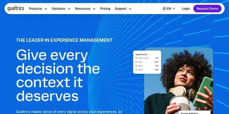 Qualtrics AI screenshot