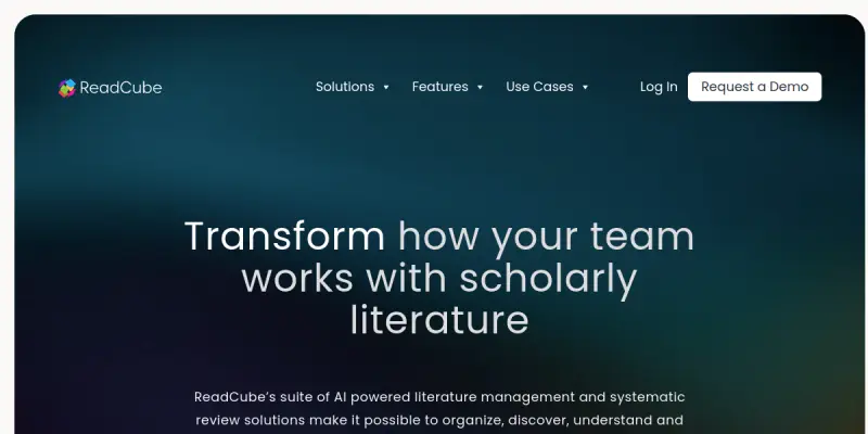 ReadCube AI screenshot