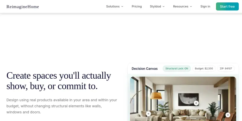 REimagineHome AI screenshot