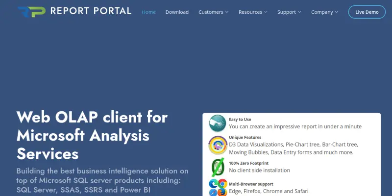 ReportPortal screenshot