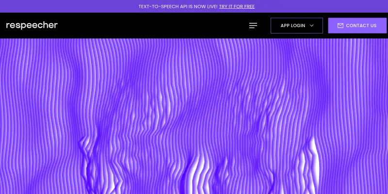 Respeecher screenshot