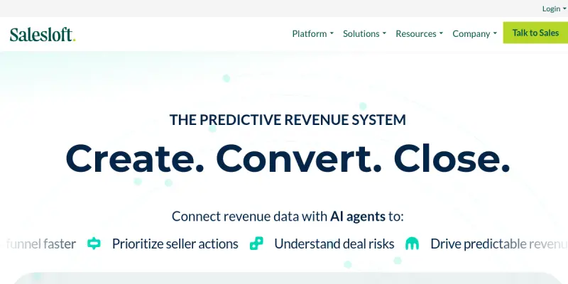 Salesloft screenshot