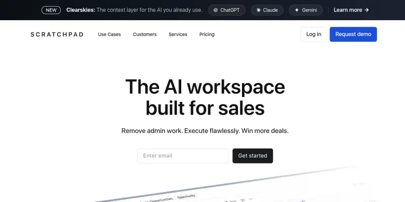 Scratchpad AI screenshot