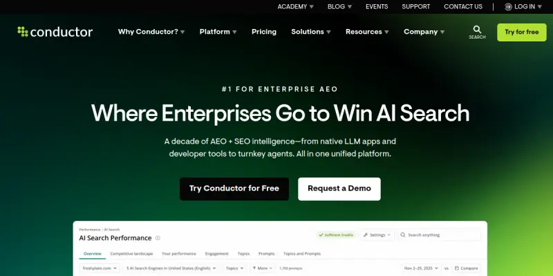 Searchmetrics AI screenshot