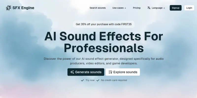 SFX Engine AI screenshot