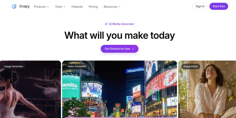 Snapy.ai screenshot