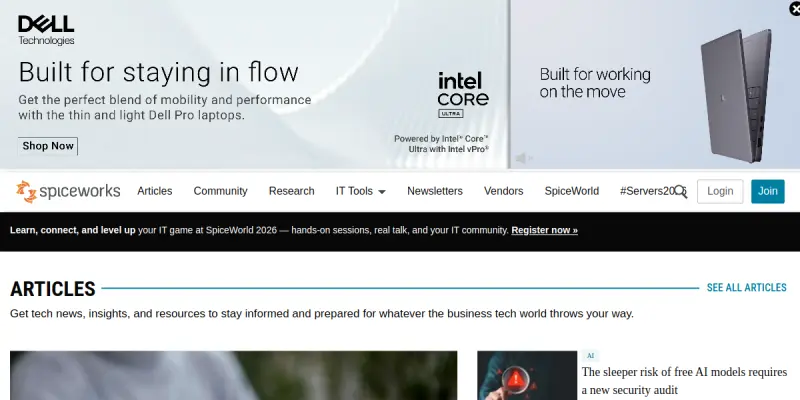 Spiceworks AI screenshot