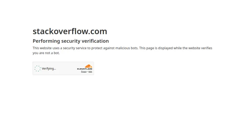 Stack Overflow AI screenshot