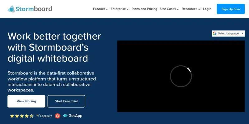 Stormboard AI screenshot