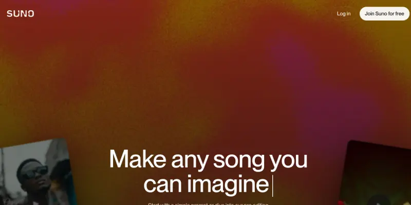 Suno AI screenshot
