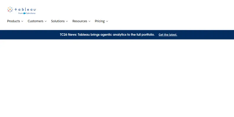 Tableau AI screenshot