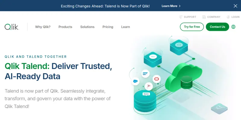 Talend AI screenshot