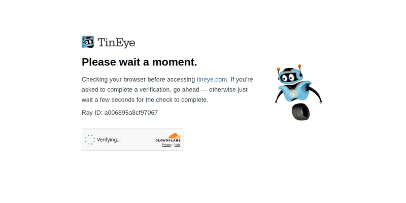 TinEye AI screenshot