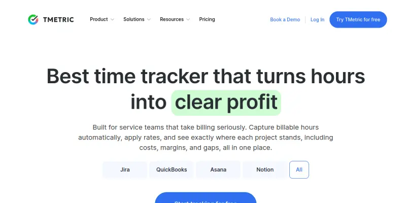 Tmetric AI screenshot