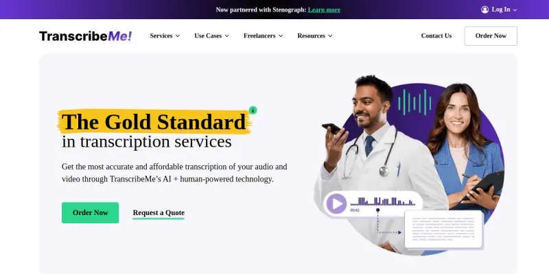 TranscribeMe screenshot
