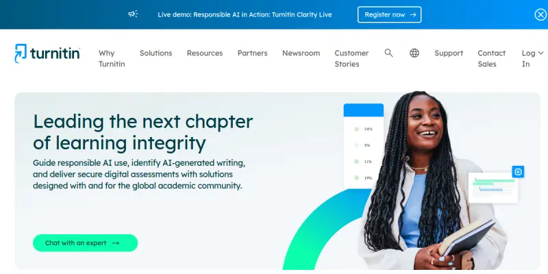 Turnitin AI screenshot