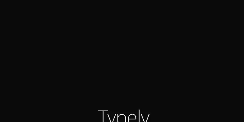 Typely screenshot