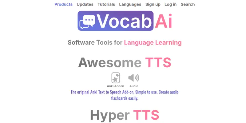 Vocab AI screenshot