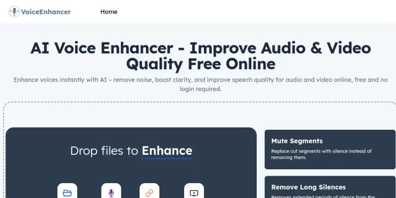 Voice Enhancer AI screenshot