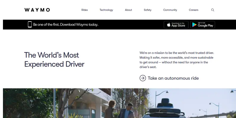 Waymo AI screenshot
