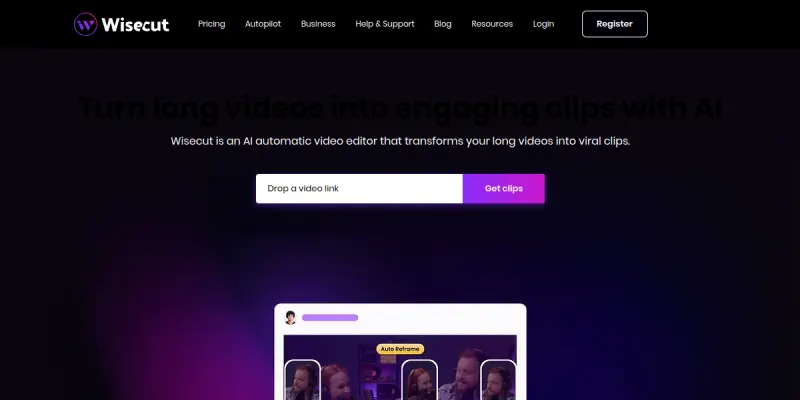 Wisecut screenshot