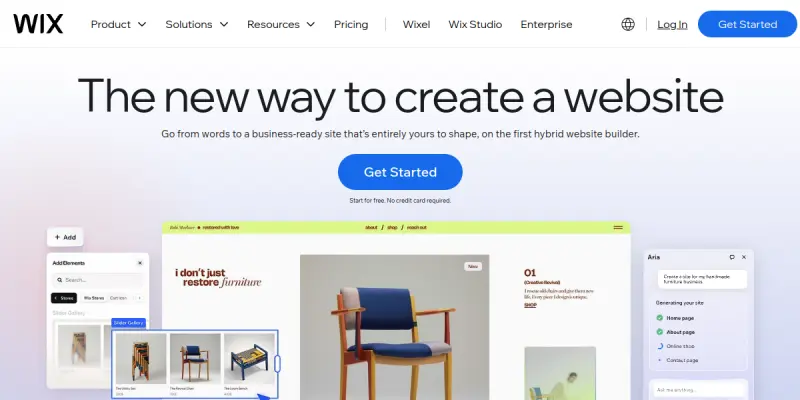 Wix ADI screenshot
