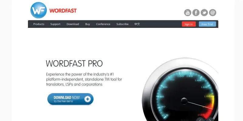 Wordfast AI screenshot