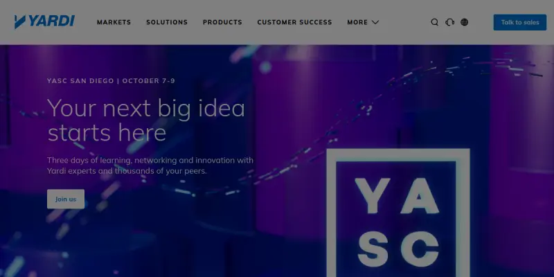 Yardi AI screenshot