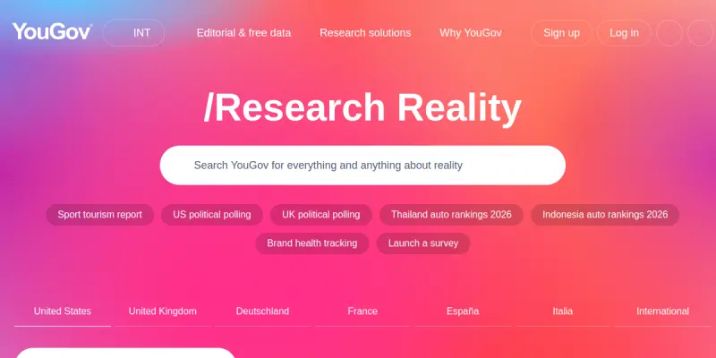 YouGov AI screenshot