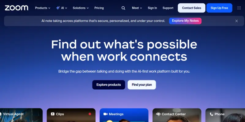 Zoom Healthcare AI screenshot